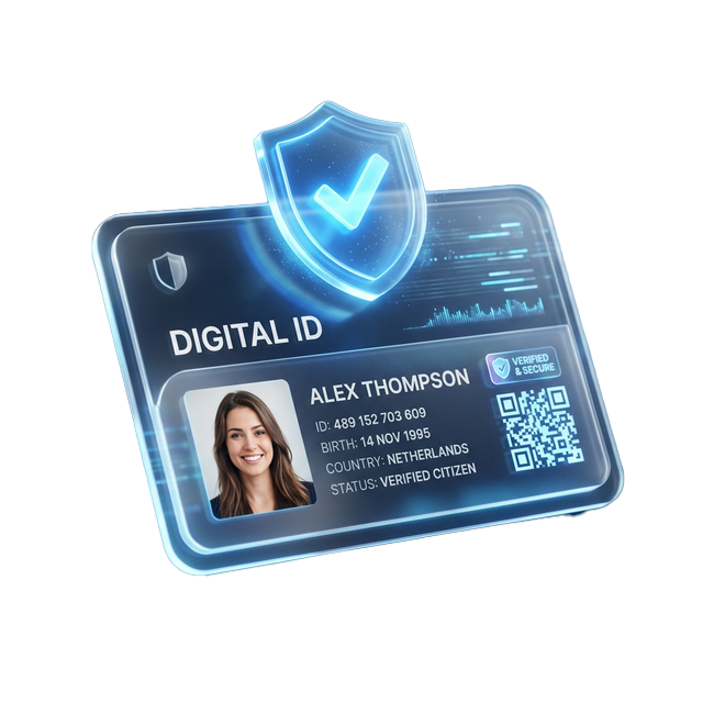 Trusted communication with ID verification